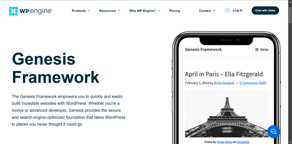 wp engine genesis