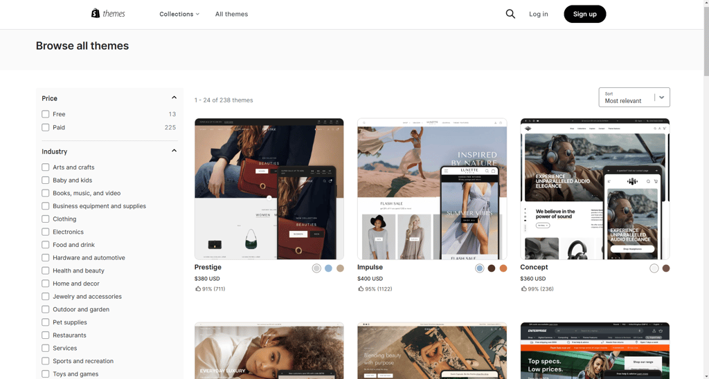 Shopify templates-new