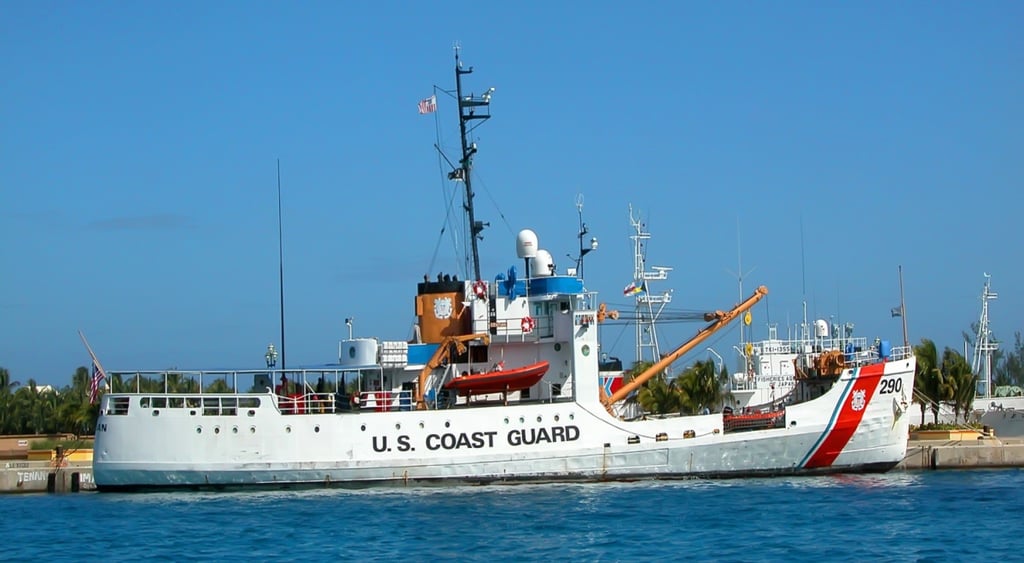 US Coast Guard ship
