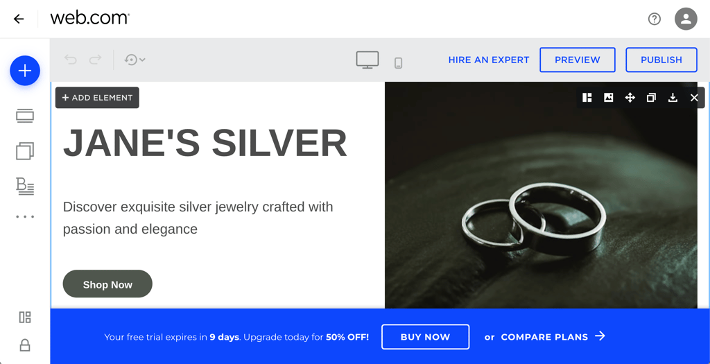 Web.com editor