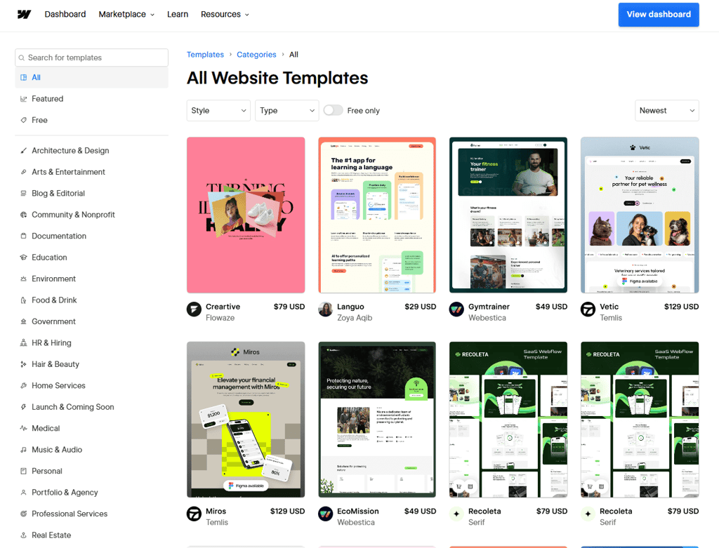 webflow-templates