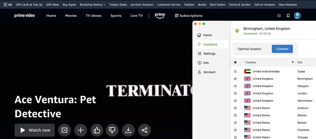 amazon prime video ipvanish