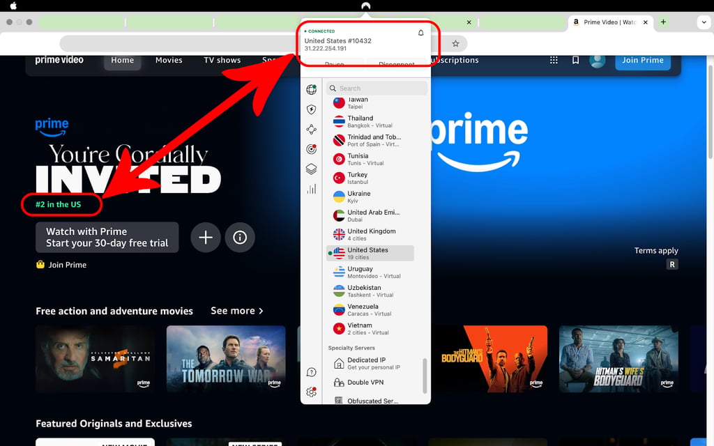 amazon prime video us library