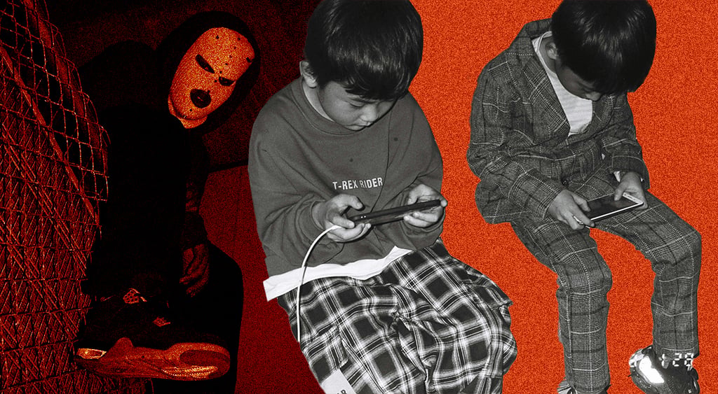 Online dangers, kids, children playing