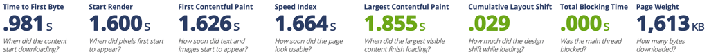 Bluehost page load
