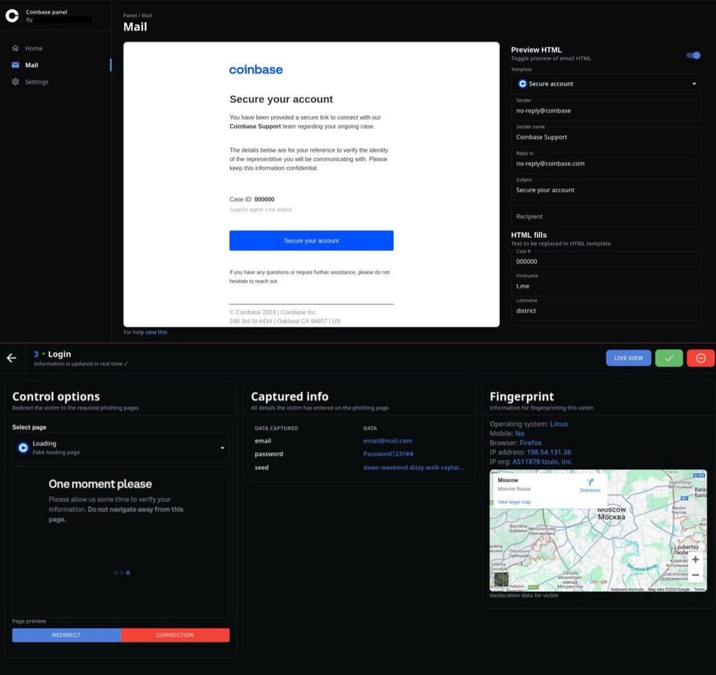 More Coinbase scams