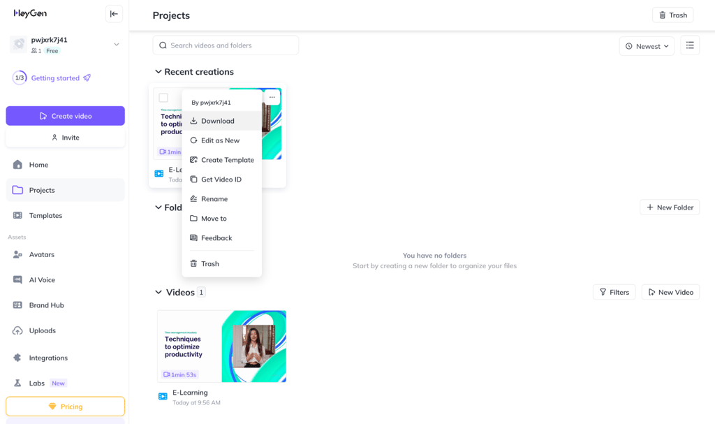 Heygen download