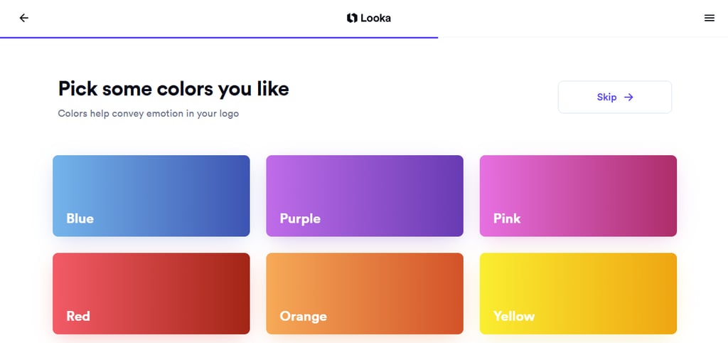 Looka colors