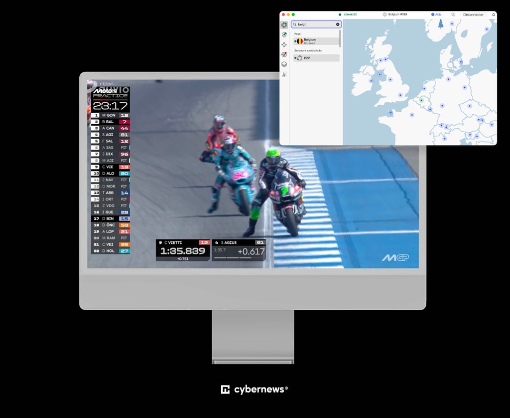 MotoGP streaming en direct sur RTBF Auvio