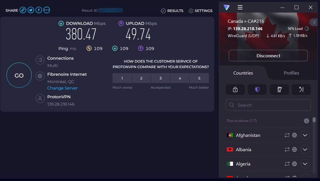 proton vpn speed test tiktok ca