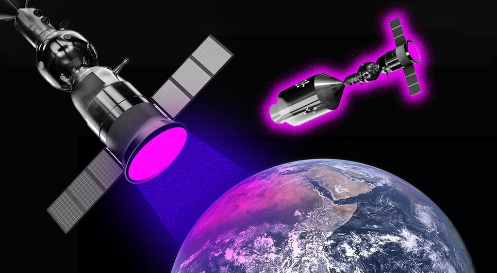 Satellite hacking space