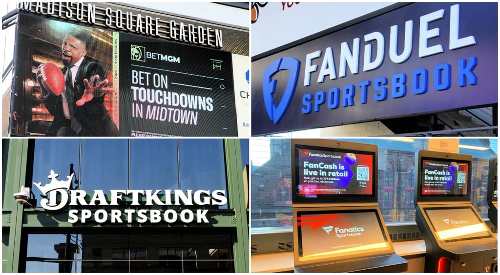 Sports betting locations