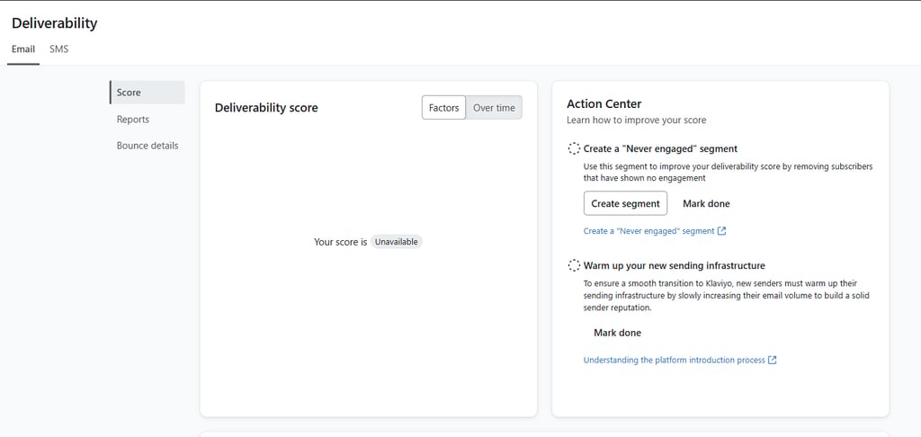 Testing email deliverability