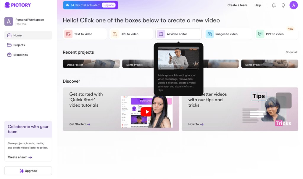 AI Video Editor