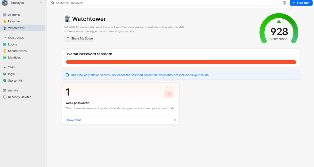 1password watchtower tool
