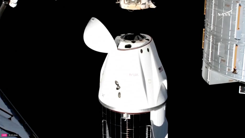 NASA astronauts Space X