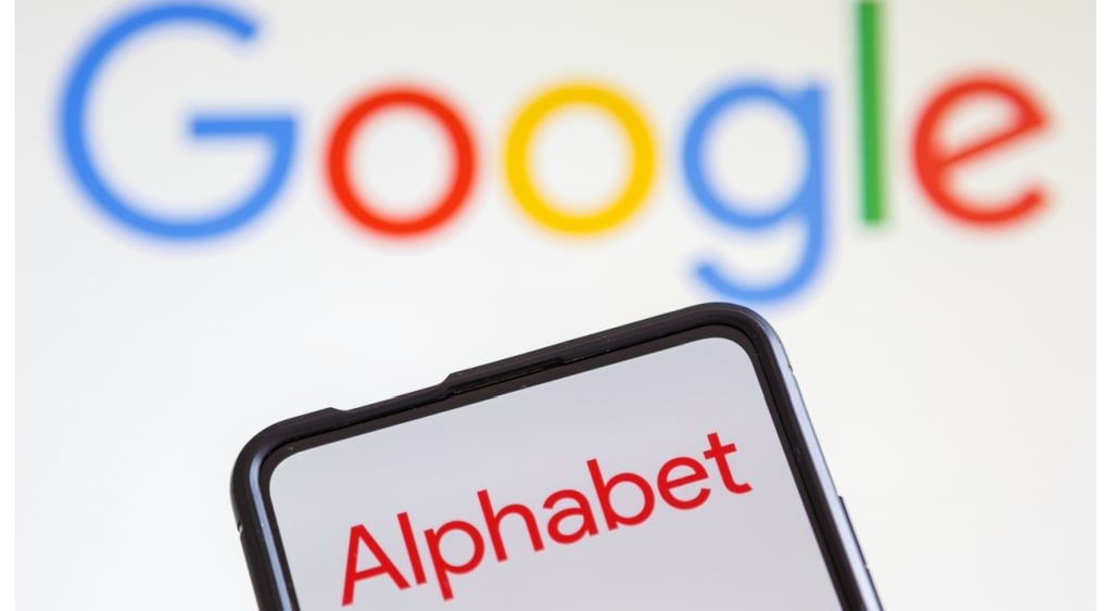 Alphabet Google logos