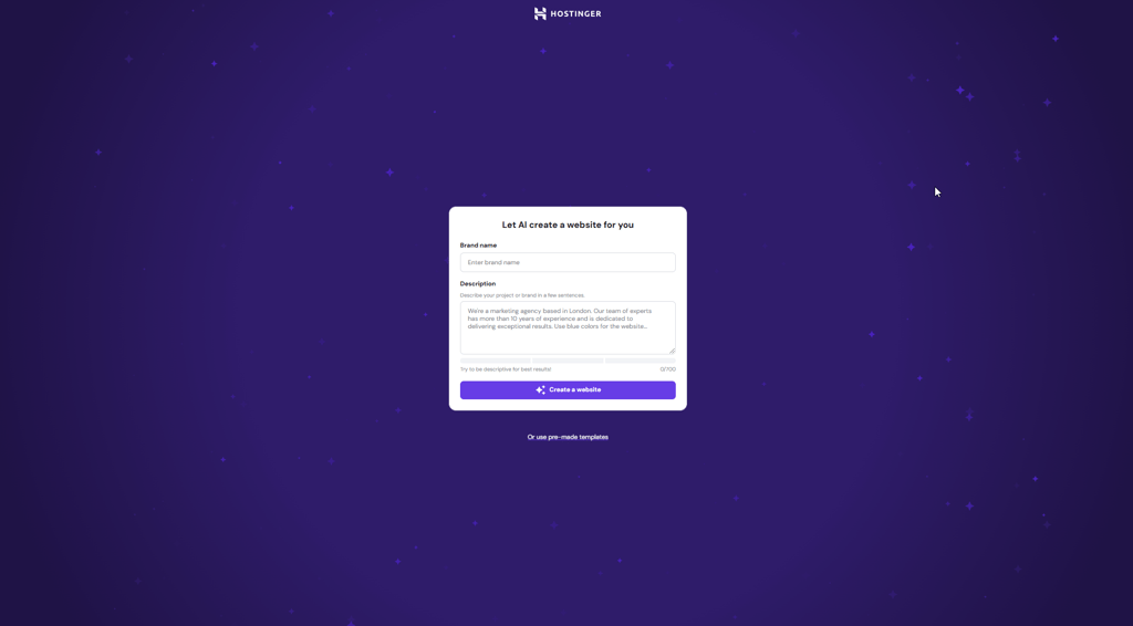 hostinger-website-builder-ai-setup