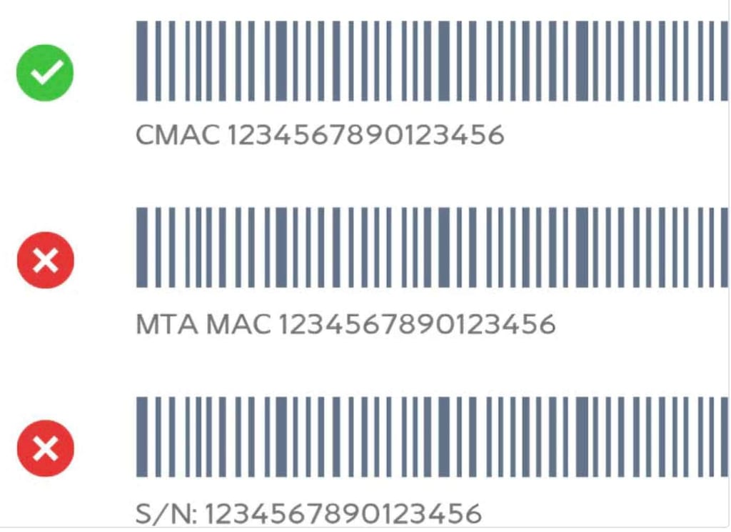 MAC and CMAC stickers