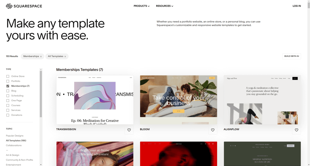 squarespace-membership-themes