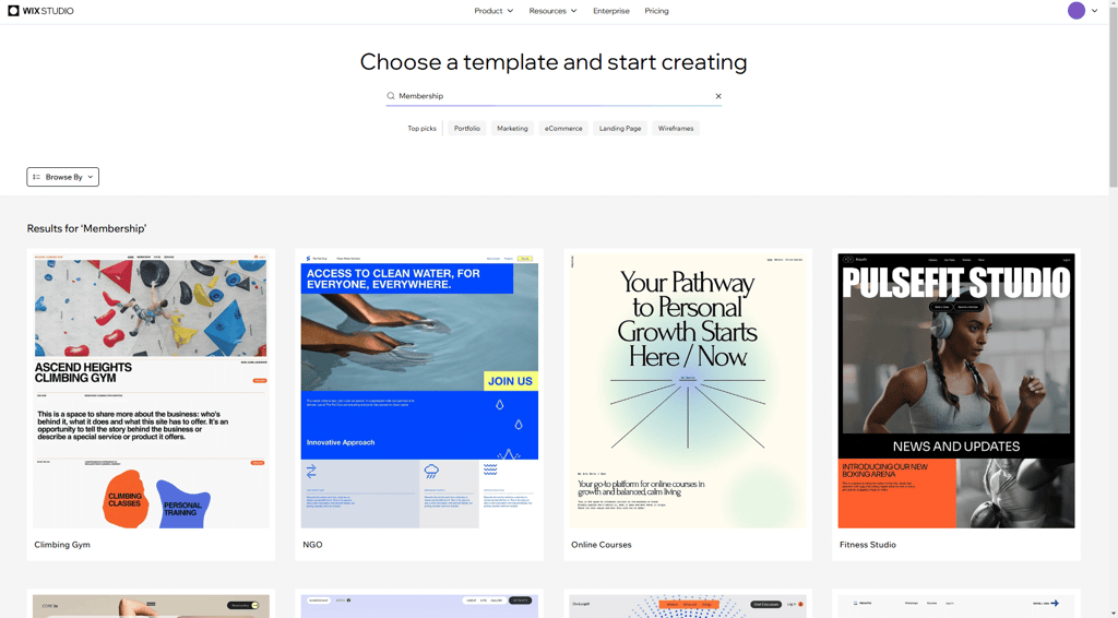 wix-membership-templates