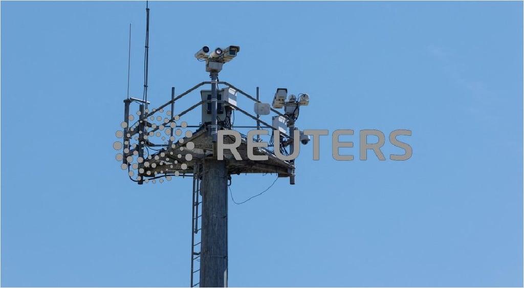 US Mexico border surveilance equipment