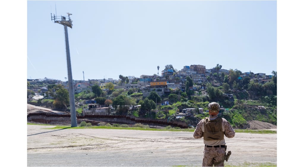 US Mexico border military surveillance