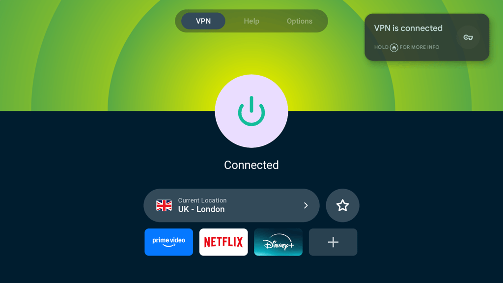 Expressvpn connected google tv