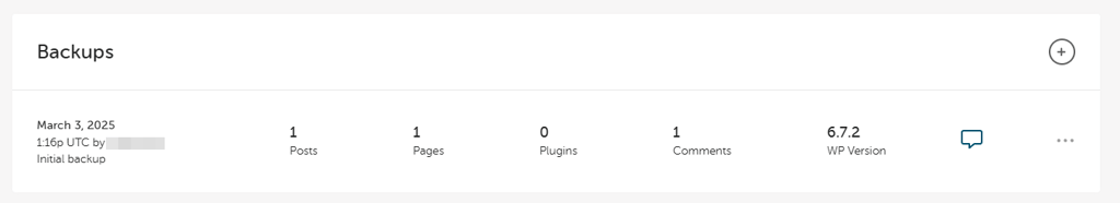 flywheel wp backups
