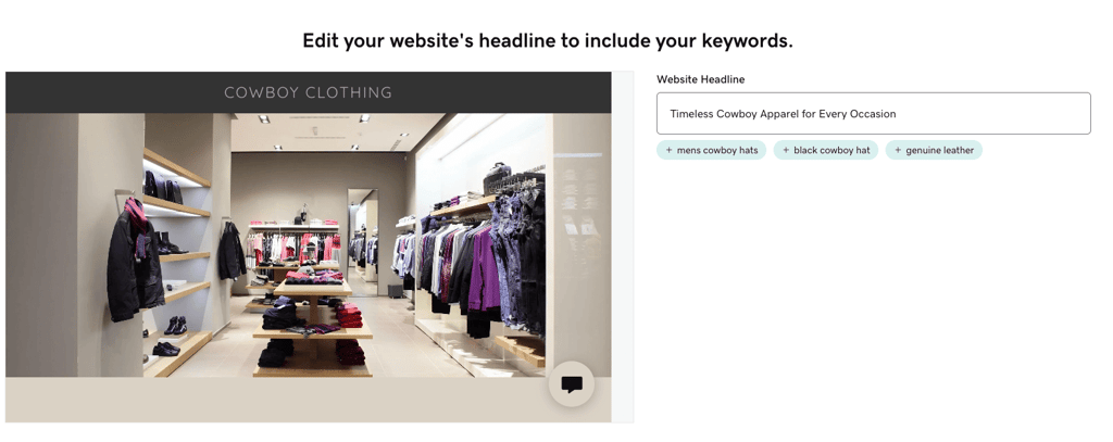 godaddy seo keywords