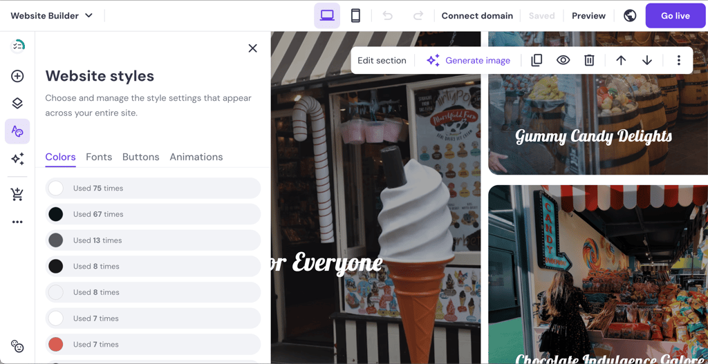 hostinger author themes
