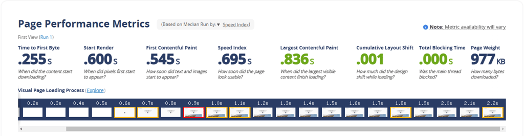 Liquid Web site performance