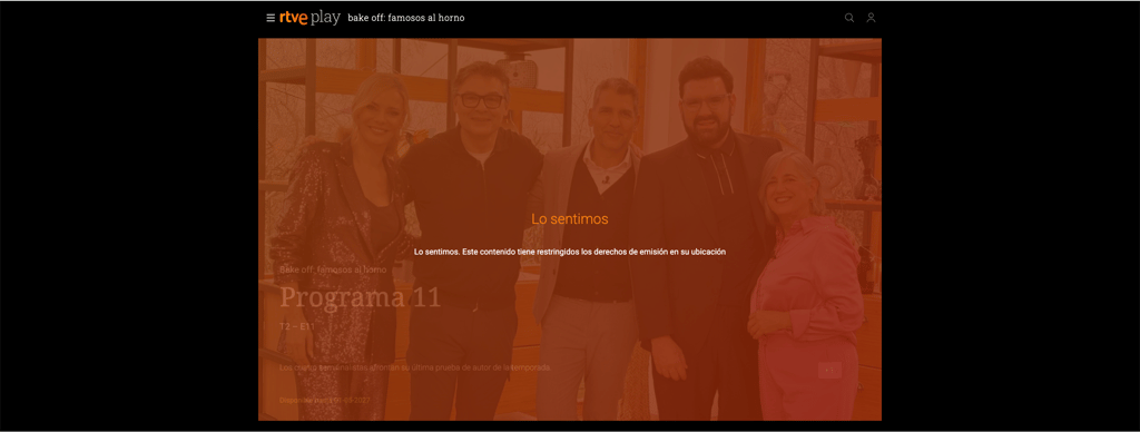 rtve play error without vpn