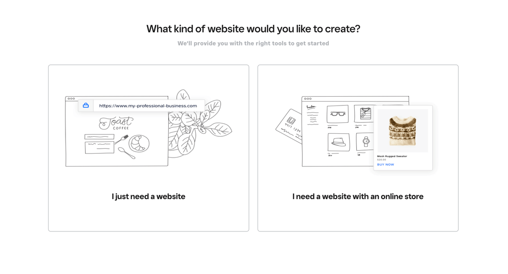 Weebly setup