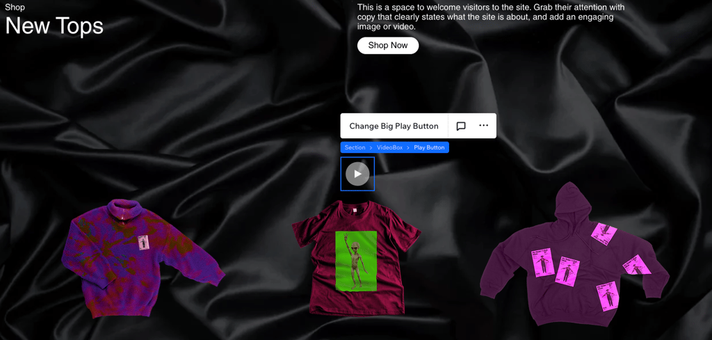 Wix thrift video