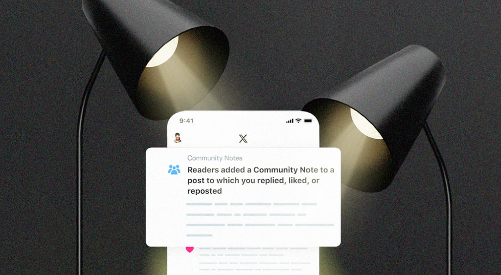 Community notes on Musks platform