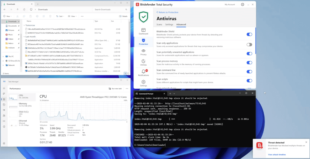 bitdefender-real-time-protection-test