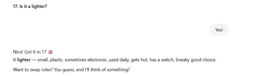 A screenshot from a conversation with ChatGPT.