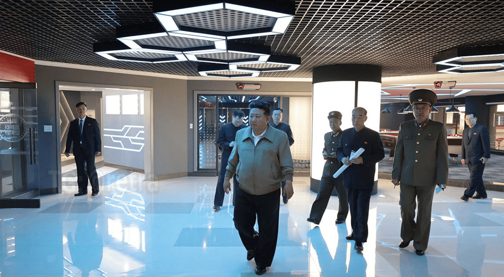 King Jong Un at the gaming center