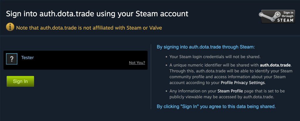 csmoney login screen