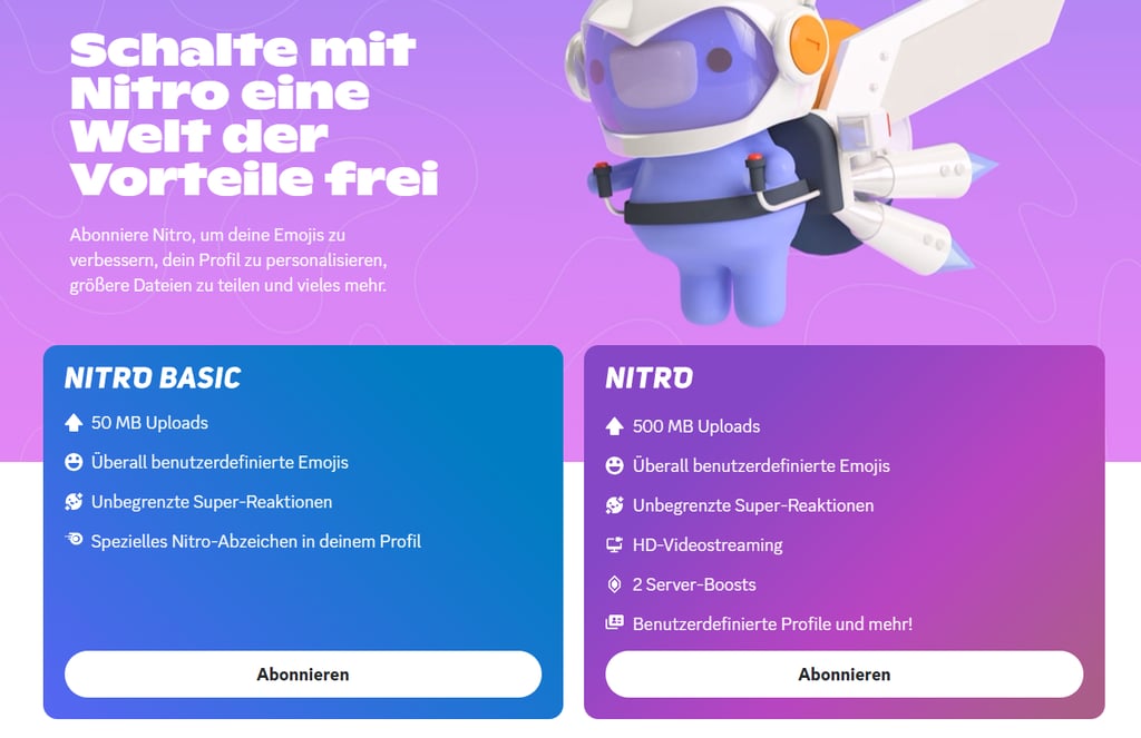 discord nitro basic de
