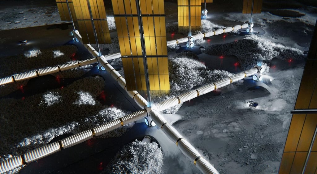Lunar Master Plan by Hassell