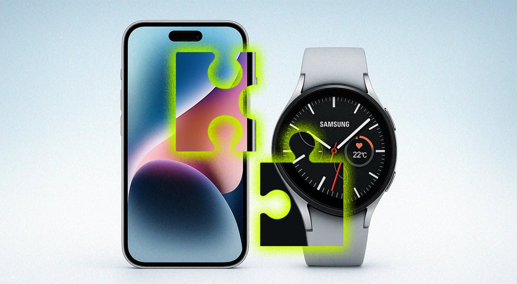 iPhone Samsung watch