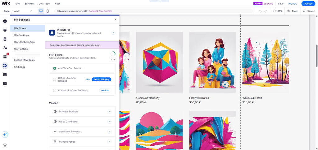 Wix My Business