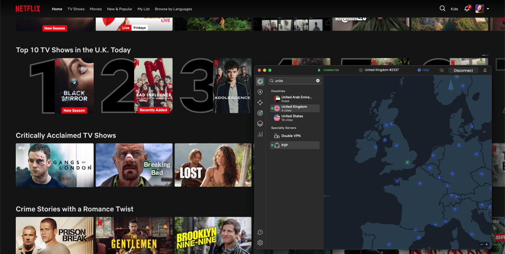 netflix on nordvpn 2