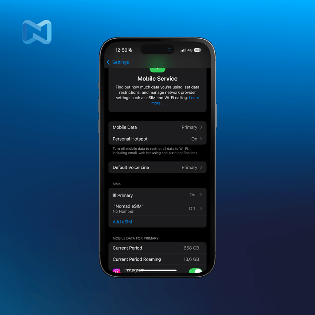 nomad-ios-settings-mobile-service