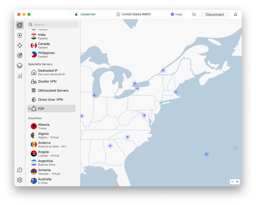 NordVPN special servers 2