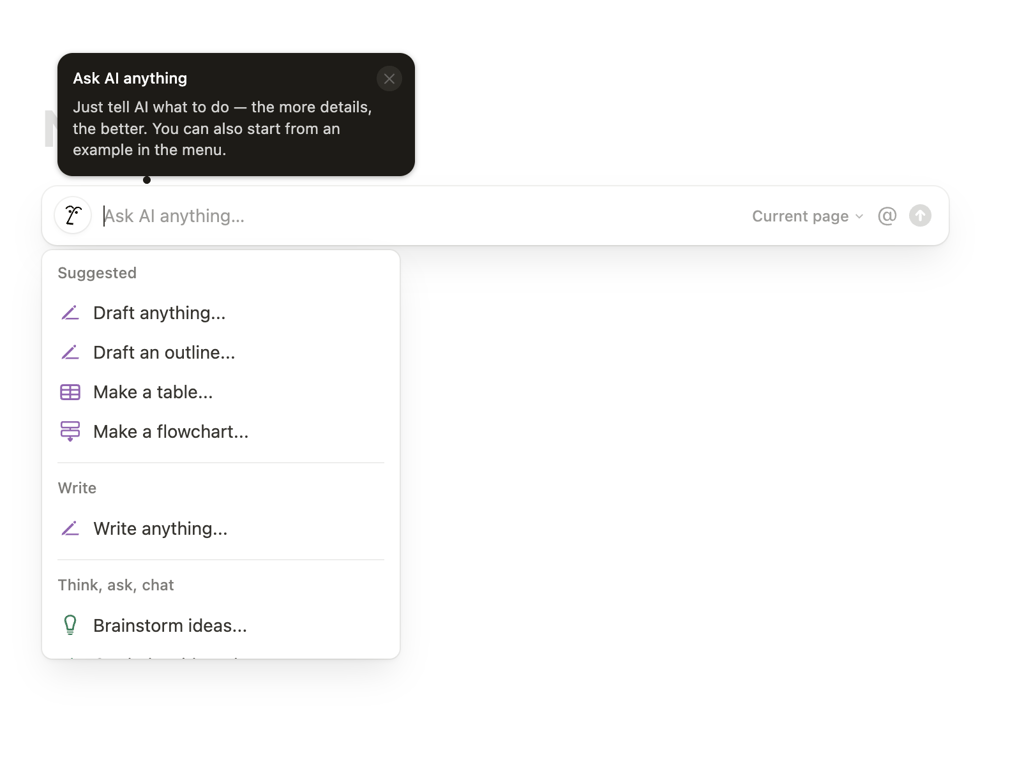 Notion AI bot
