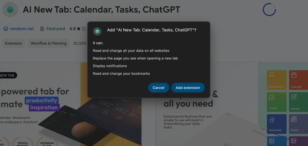 extension-asking-for-permissions