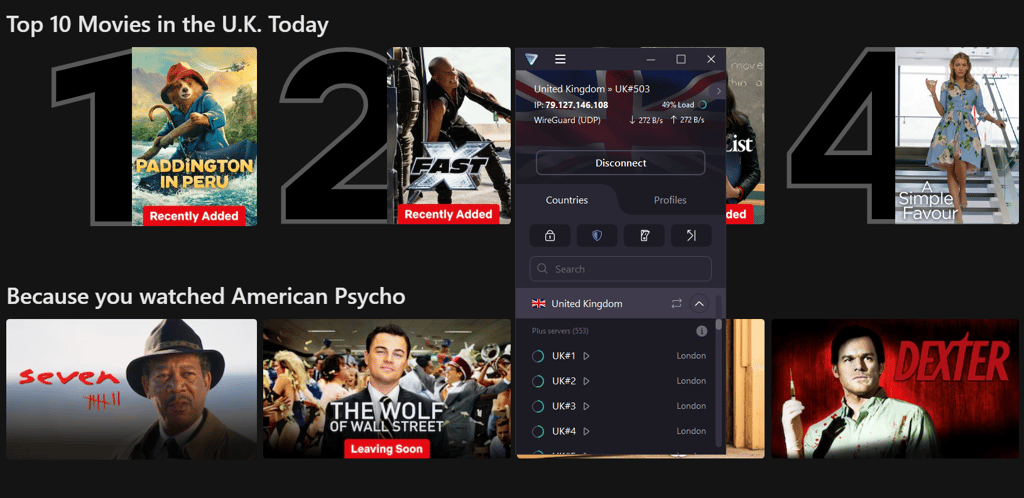 Proton VPN Netflix
